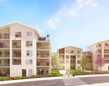 Programme immobilier neuf MEYZIEU : LES TOITS MAJOLANS